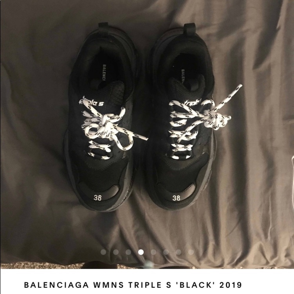 Authentic Balenciaga Triple S size 38